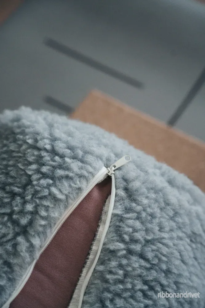 Release Wool Cover for Yoga Bolster - Light Grey - Bild 3