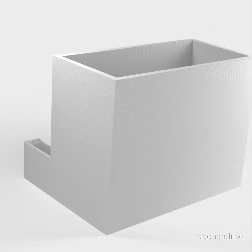 Cotton Swab Holder Remix: Praktisk och lättillgänglig hållare för bomullspinne med text - Bild 2