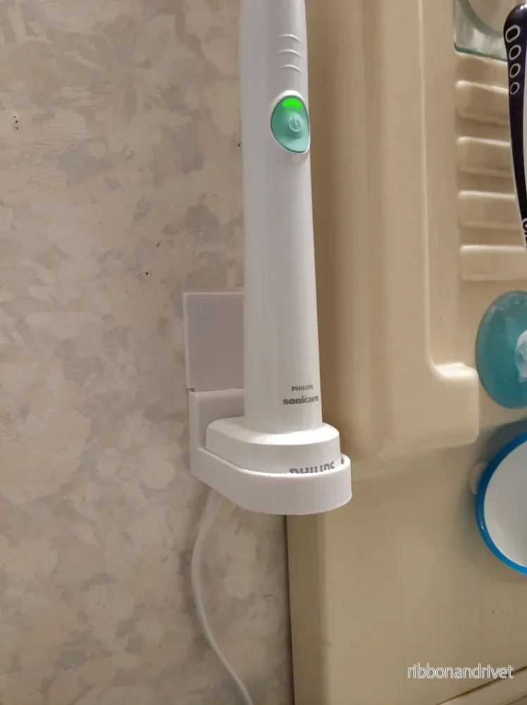Häftbart väggfäste för Philips Sonicare-laddare