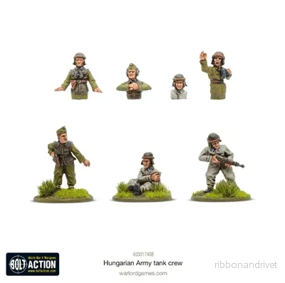 Bolt Action – Ungersk Tankbesättning – EN Bolt Action – Ungersk Tankbesättning – EN