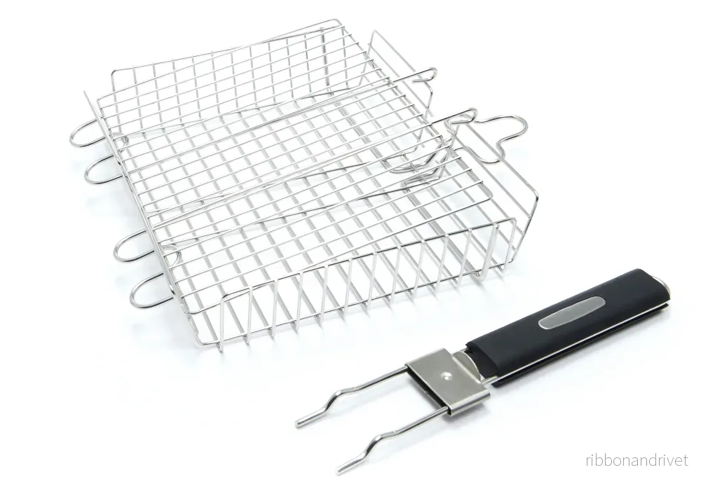Grillkorg med avtagbart handtag - Bild 2