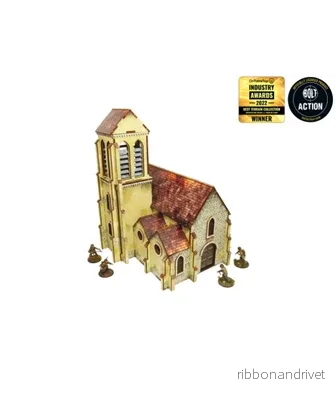 WW2 Normandie Kyrka Förmål (28mm/1:56) WW2 Normandie Kyrka Förmål (28mm/1:56)