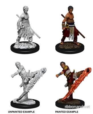D&D Nolzur's Marvelous Miniatures - Manlig Halvtomtemunk