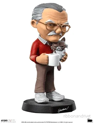 Stan Lee med Grumpy Cat – Marvel – MiniCo Stan Lee med Grumpy Cat – Marvel – MiniCo