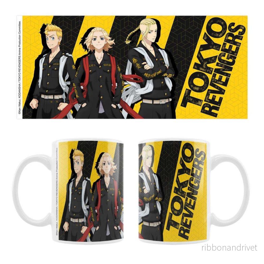 Tokyo Revengers – Manjiro, Takemichi & Ken – Mug Tokyo Revengers – Manjiro, Takemichi & Ken – Mug