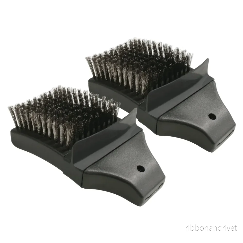Borsthuvuden 2-pack för grillborste 64014 Borsthuvuden 2-pack för grillborste 64014