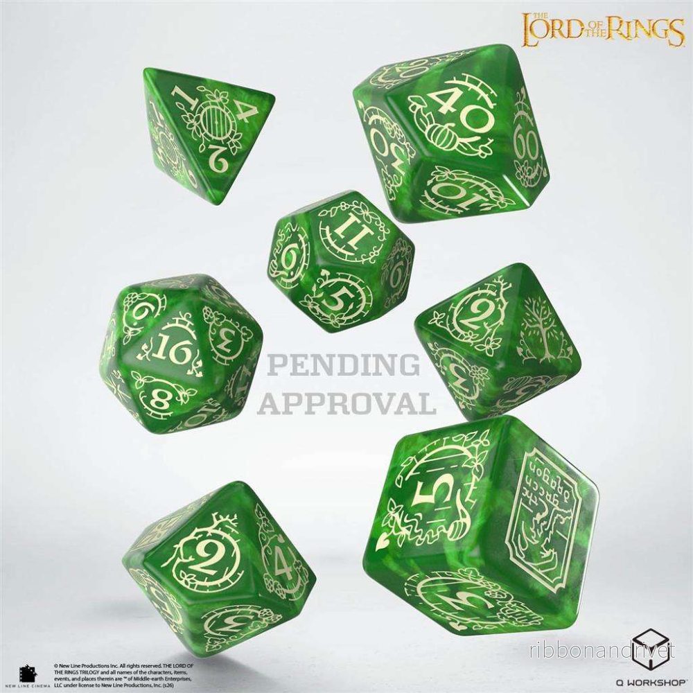 The Lord of the Rings: Shire Dice Set The Lord of the Rings: Shire Dice Set