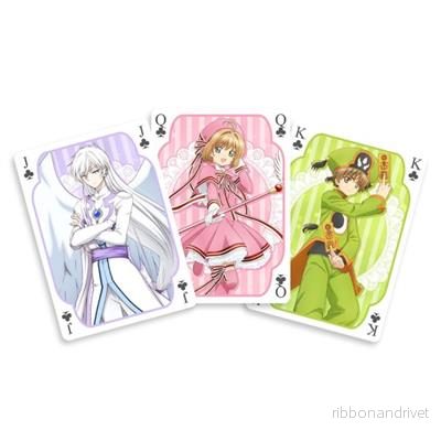 Card Captor Sakura: Clear Card – Spelkort – Fransk Kortlek 54 Kort Card Captor Sakura: Clear Card – Spelkort – Fransk Kortlek 54 Kort
