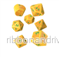 Pizza Dice Set: Margherita (7) - Bild 2