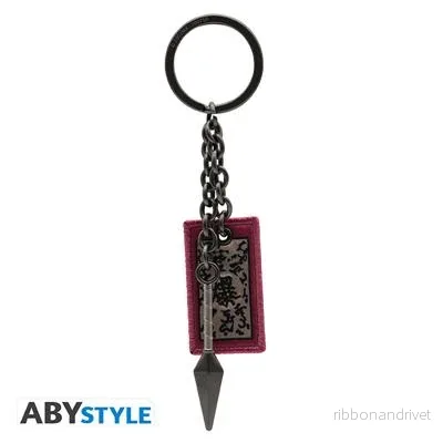 NARUTO SHIPPUDEN – Nyckelring 3D ’Kunai & explosive tag’ NARUTO SHIPPUDEN – Nyckelring 3D ’Kunai & explosive tag’