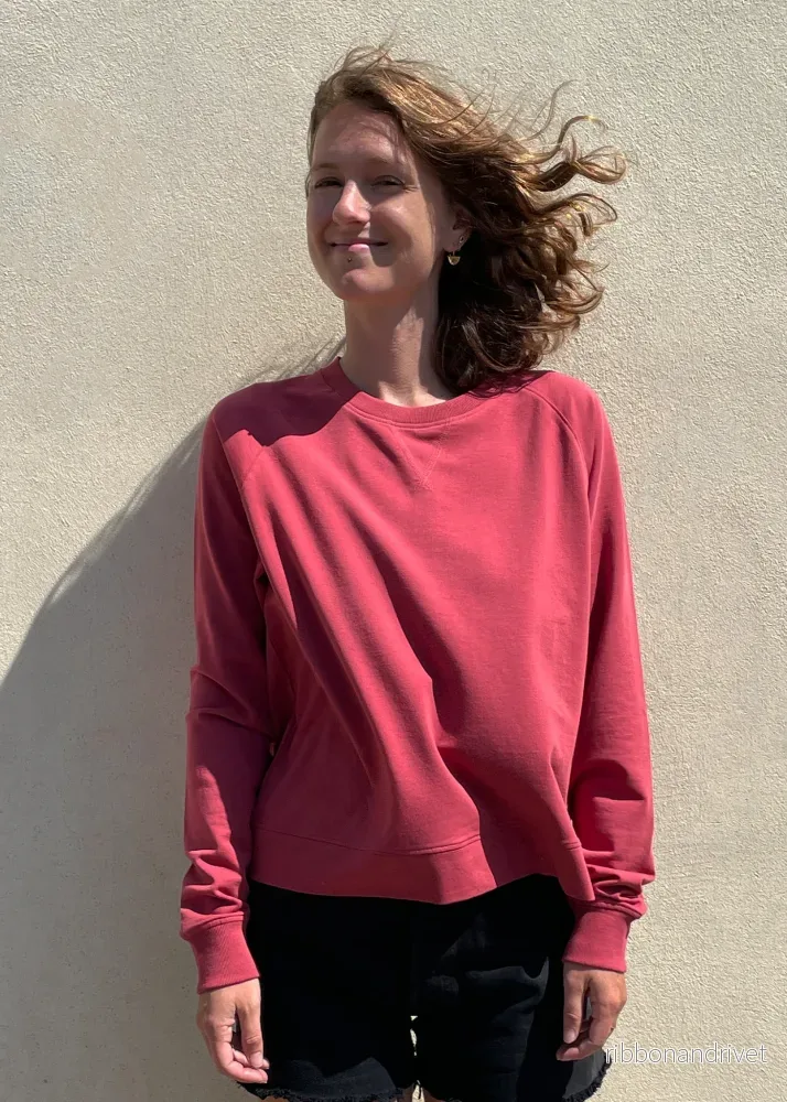 Asha Sweatshirt - Surya Red - Bild 3