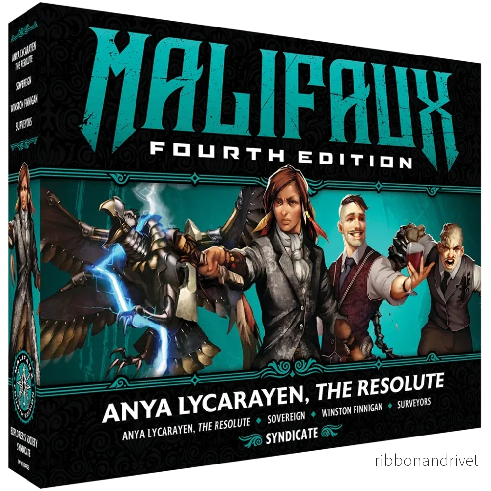 Malifaux 4th Edition – Anya Lycarayen, The Resolute Malifaux 4th Edition – Anya Lycarayen, The Resolute