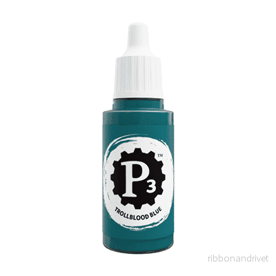 P3 Paints - Trollblood Blue - 18ml - Bild 2
