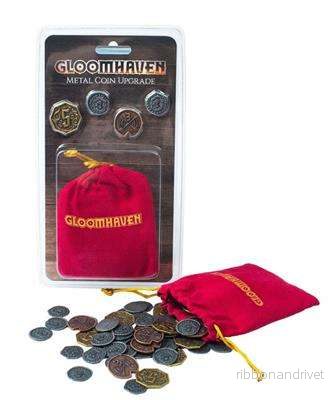 Gloomhaven: Metal Coin Upgrade – EN Gloomhaven: Metal Coin Upgrade – EN