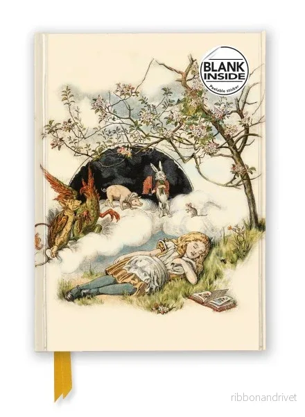 Anteckningsbok A5 Olinjerad – Alice in Wonderland (Flame Tree) Anteckningsbok A5 Olinjerad – Alice in Wonderland (Flame Tree)