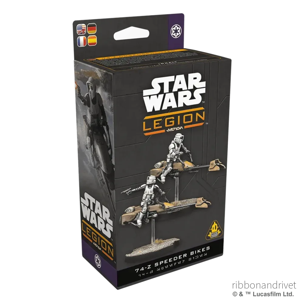 Star Wars: Legion – 74-Z Speeder Bikes Enhetsutvidning/DE/SP/FR Star Wars: Legion – 74-Z Speeder Bikes Enhetsutvidning/DE/SP/FR