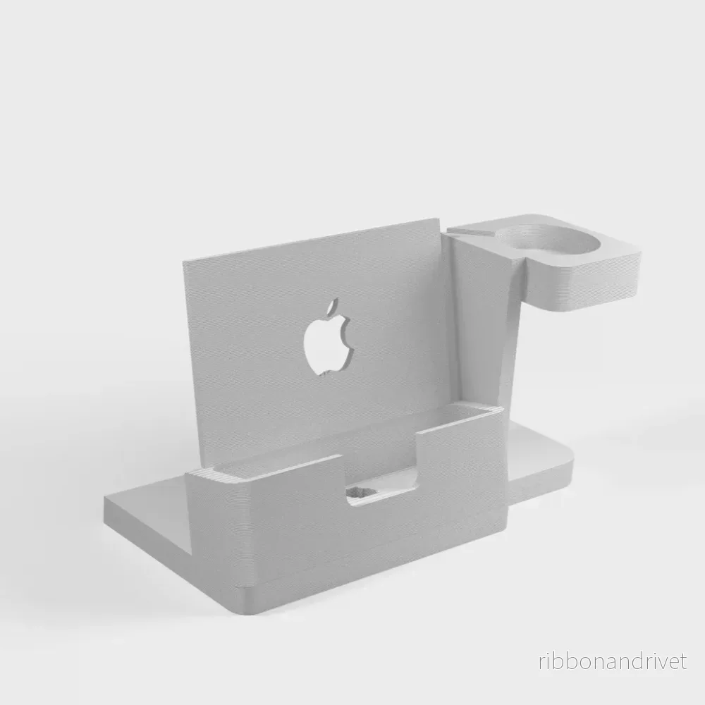 Laddstation för iPhone 6 med Otterbox och Apple Watch - Bild 2