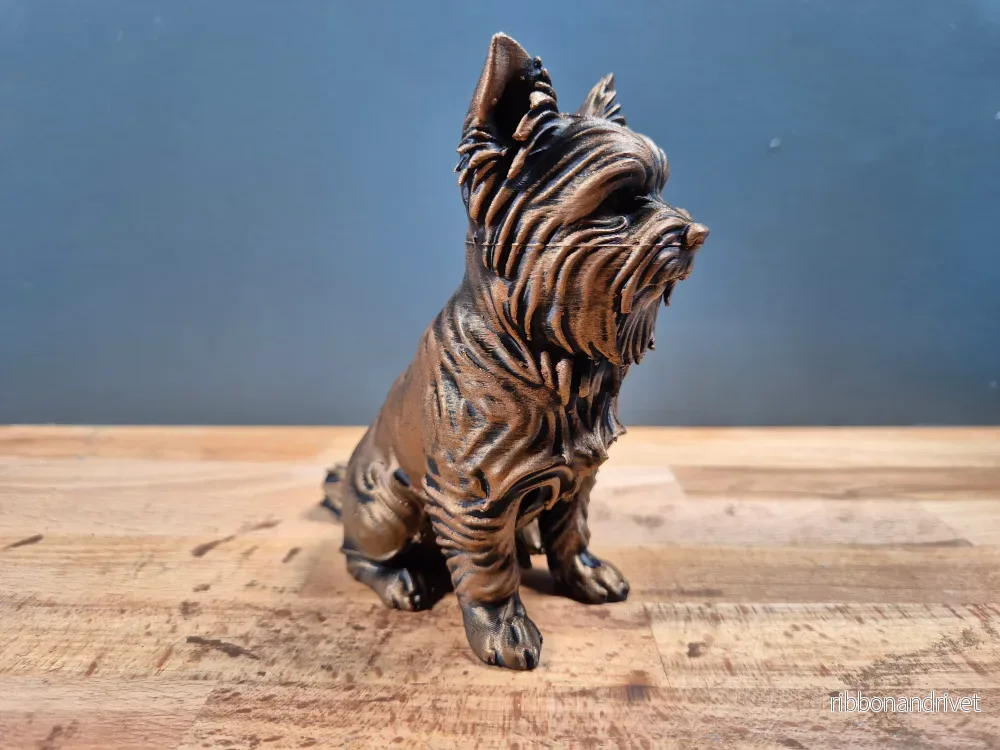 Yorkshireterrier - Hundfigur