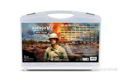 Vallejo Model Color 80-färgers set i militärväska - Bild 2
