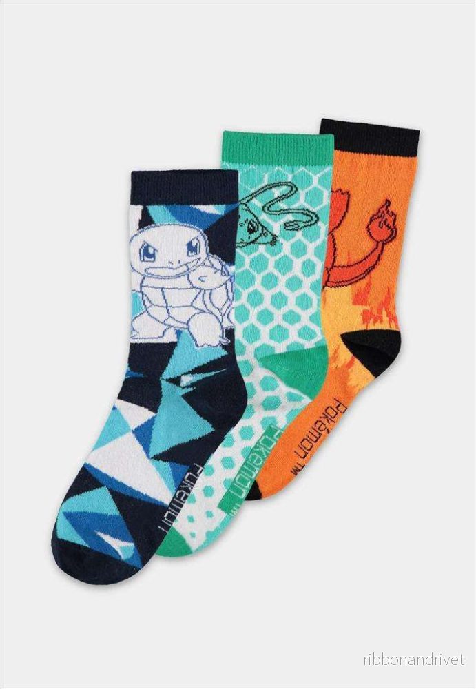 Pokémon – Strumpor 3-pack – Kanto Starters – 39/42