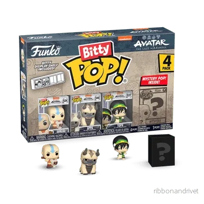 Funko Bitty POP Avatar: The Last Airbender – Aang 4PK Funko Bitty POP Avatar: The Last Airbender – Aang 4PK