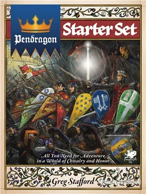 Pendragon Starter Set – Rollespel i kung Arthurs Storbritannien Pendragon Starter Set – Rollespel i kung Arthurs Storbritannien