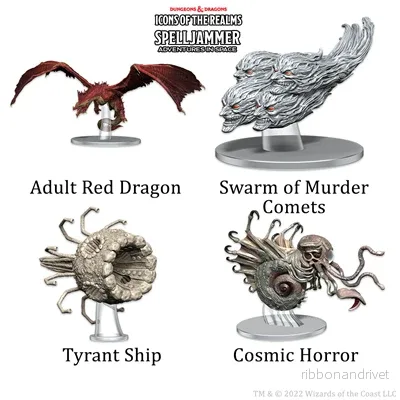 D&D Icons of the Realms: Ship Scale – Threats from the Cosmos