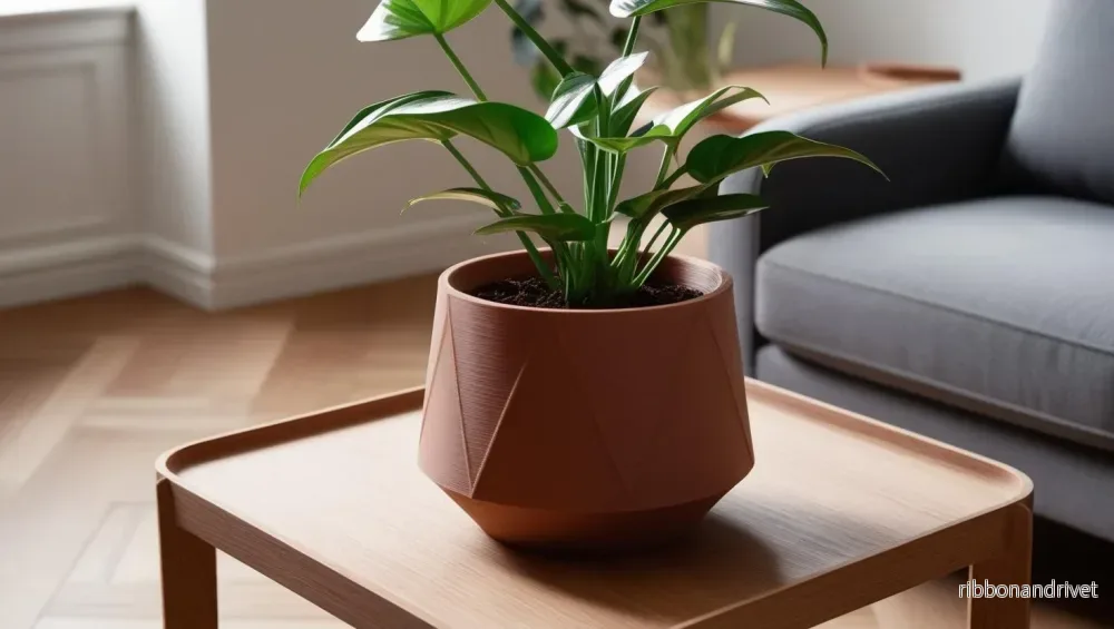 Modern GeoBloom blomkruka med geometrisk design