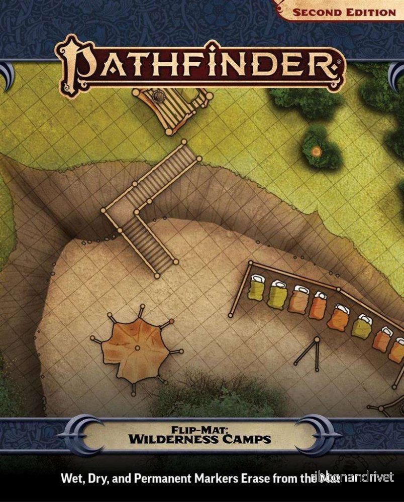 Pathfinder Flip-Mat: Wilderness Camps Pathfinder Flip-Mat: Wilderness Camps