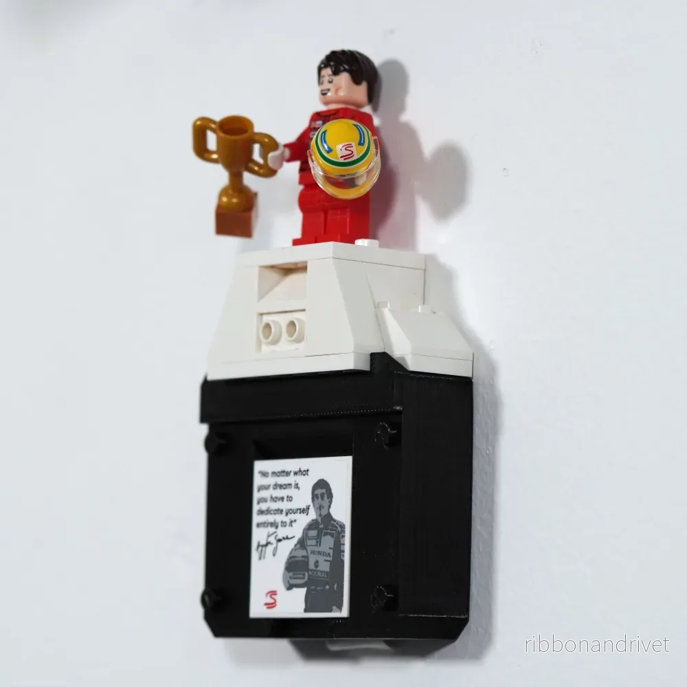 Väggfäste för McLaren MP4/4 och Ayrton Senna - Bild 3