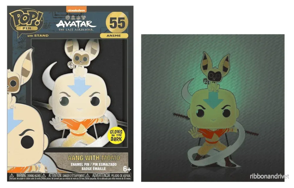 Funko POP Pins: Nickelodeon – Aang Funko POP Pins: Nickelodeon – Aang