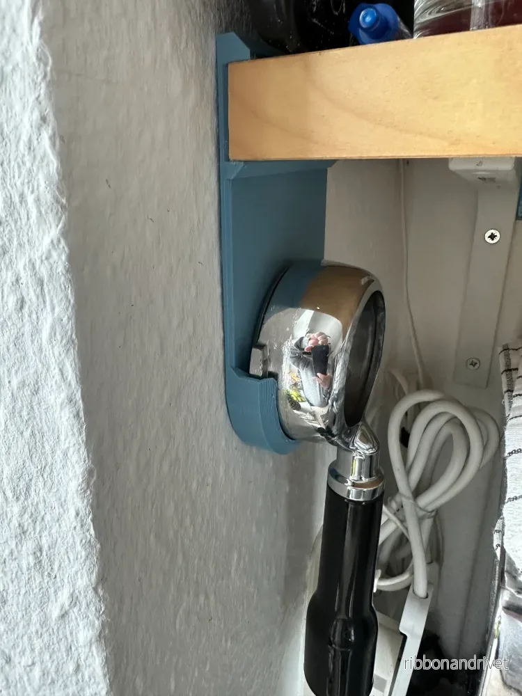 Skruvlös portafilterhållare för Rocket Mozzafiato
