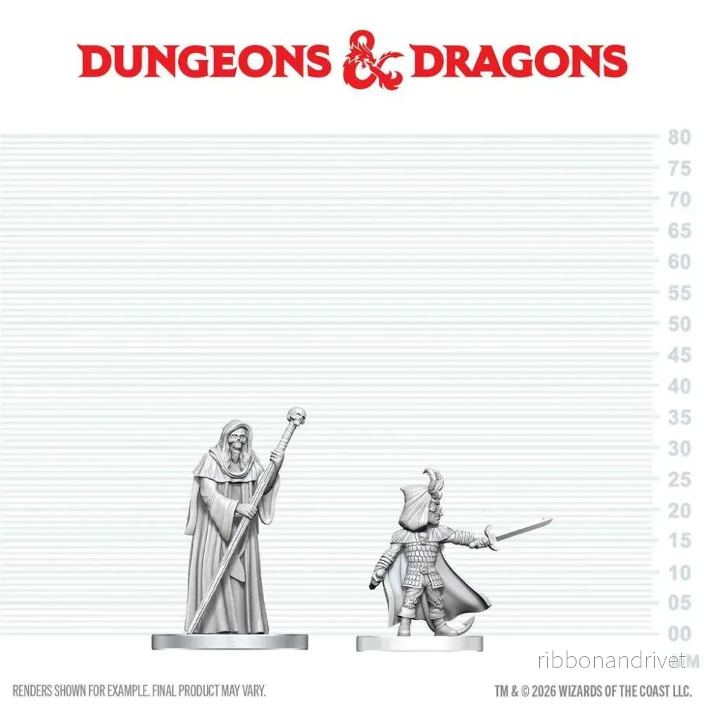 D&D Nolzur’s Marvelous Miniatures: Cultist of Bhaal & Cultist of Myrkul D&D Nolzur’s Marvelous Miniatures: Cultist of Bhaal & Cultist of Myrkul