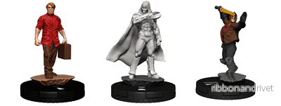 Marvel HeroClix: Moon Knight Organiserat Spelkit - Bild 2
