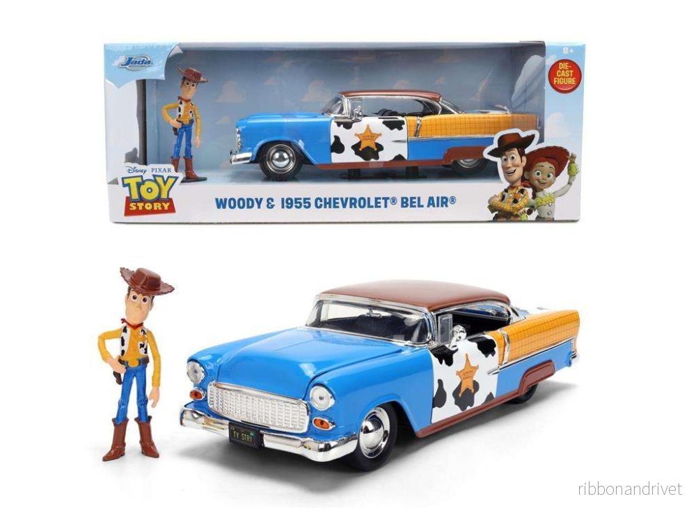 Toy Story – Modellbil – Woody 1955 Chevrolet Toy Story – Modellbil – Woody 1955 Chevrolet