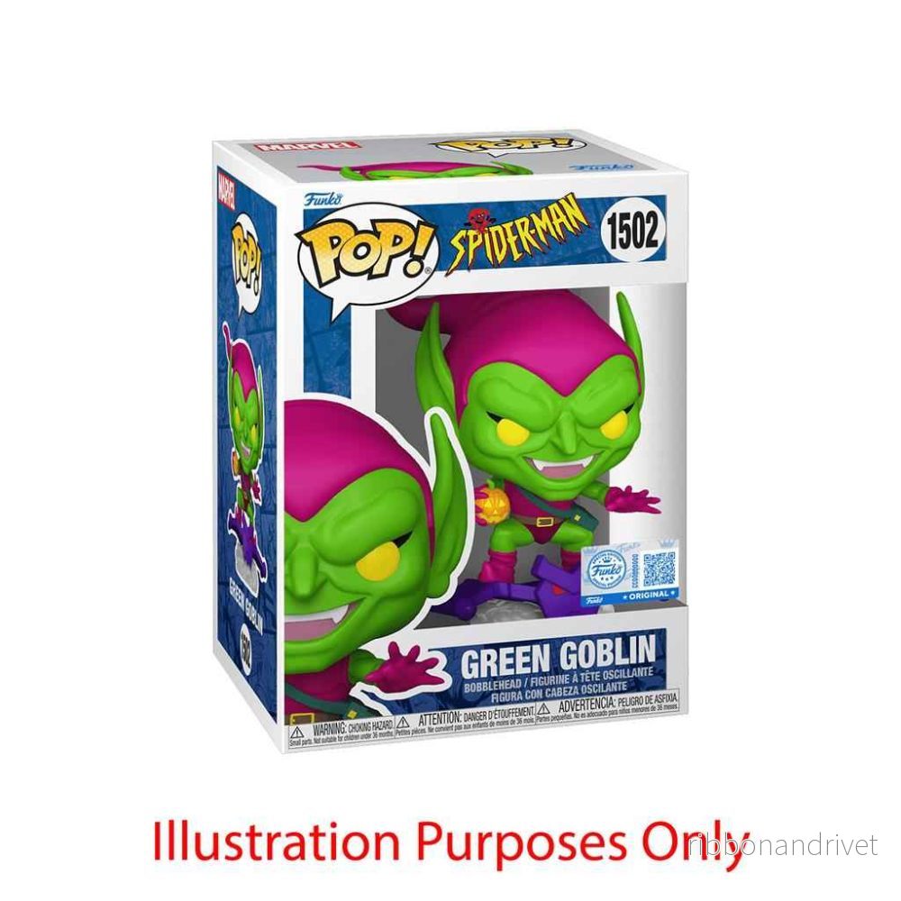 Funko POP Marvel Spindelmannen TV Gröna Goblin Funko POP Marvel Spindelmannen TV Gröna Goblin
