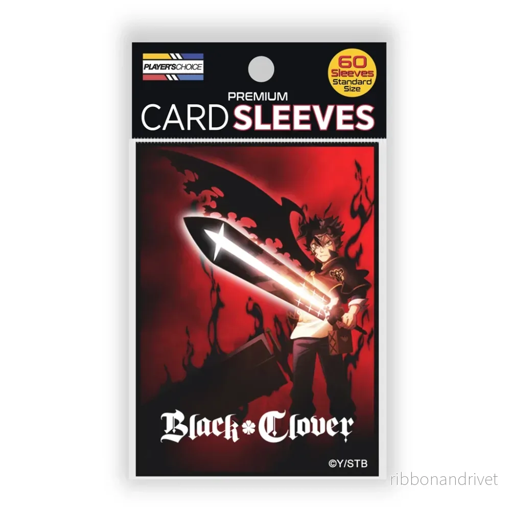 Black Clover Standard Sleeves - Devil's Due (60 Sleeves)