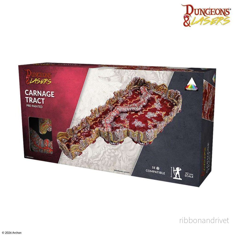 Dungeons & Lasers - Carnage Tract förmålad - EN