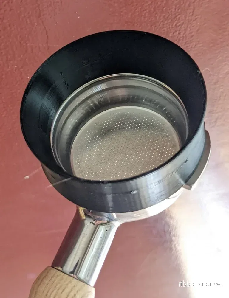 58 mm doseringsringstratt för espresso 58 mm doseringsringstratt för espresso