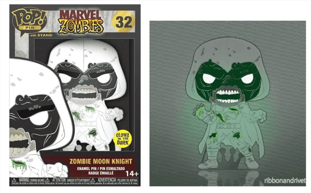 Funko POP Pin: Marvel - Zombie Moon Knight