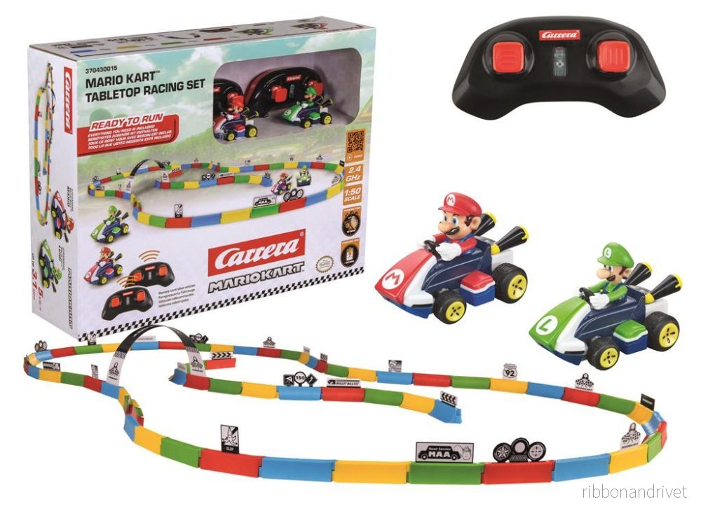 Carrera – 2,4GHz Mario Kart(TM) Tabletop Racing Set – Mario Carrera – 2,4GHz Mario Kart(TM) Tabletop Racing Set – Mario