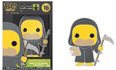 Funko POP Pins: Simpsons - Grim Reaper Homer - Bild 2
