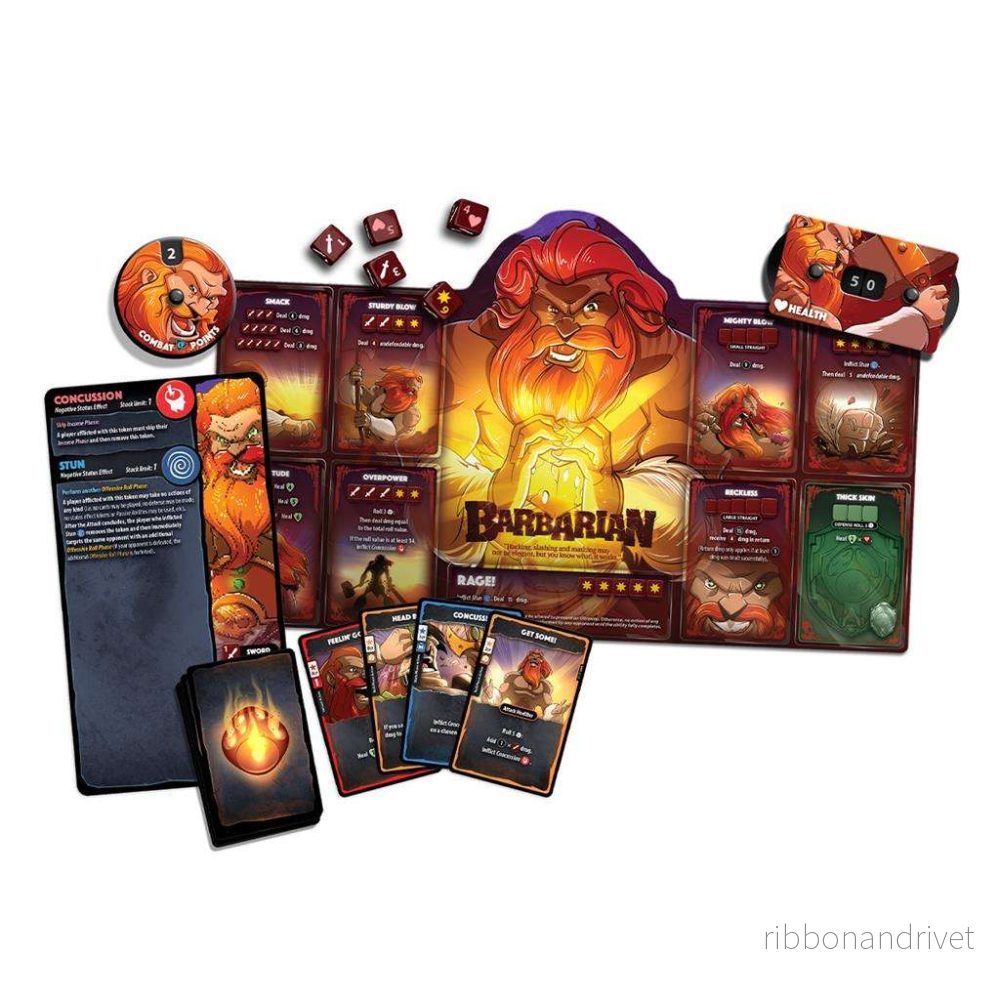 Dice Throne Barbarian Hero Pack – EN - Bild 2