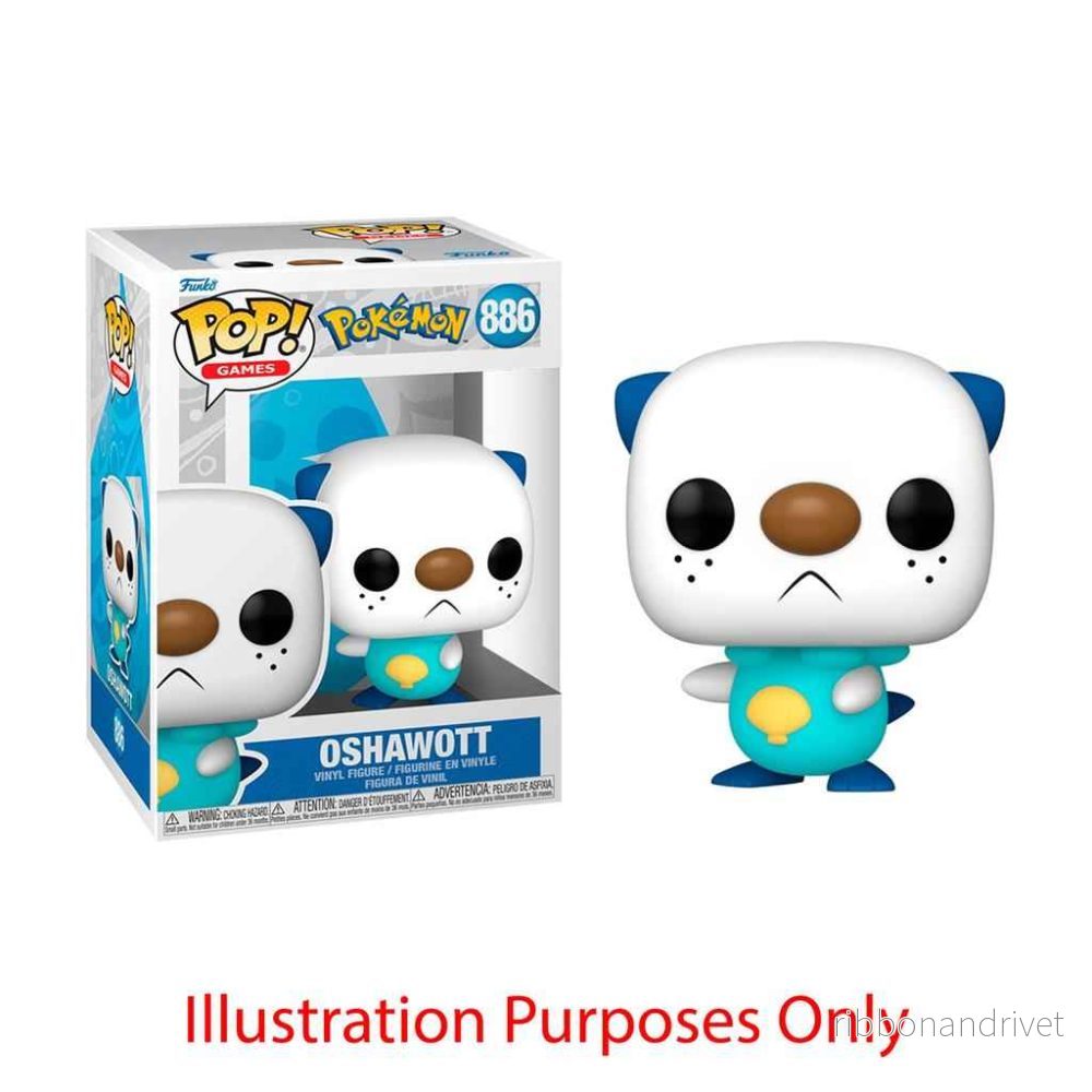 Funko POP Spel Pokémon Oshawott Funko POP Spel Pokémon Oshawott