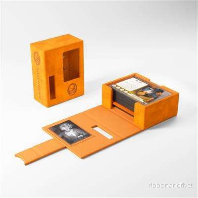 Gamegenic Arkham Horror Investigator Deck Book Seeker (Orange) - Bild 2