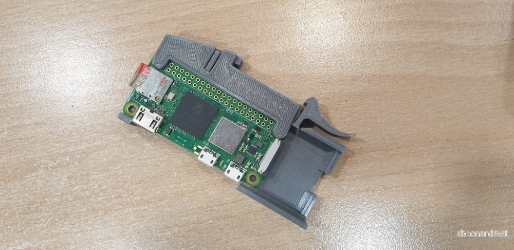 DIN-skenemontering för Raspberry Pi Zero/Zero 2 - Bild 3