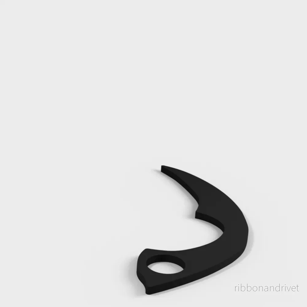 Karambit träningskniv för kampsport och kali