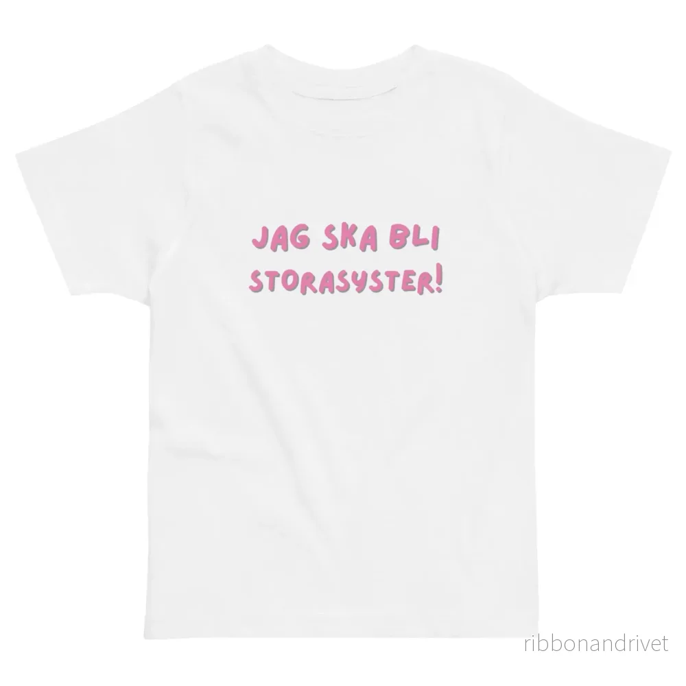 Storasyster T-shirt - Jag ska bli storasyster! - Bild 2