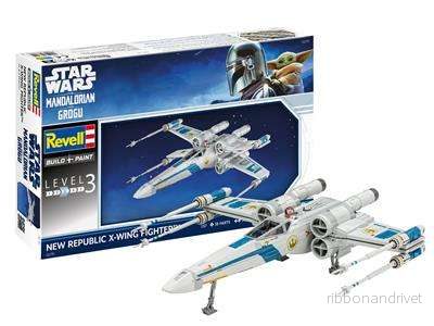 Revell: The Mandalorian och Grogu: Modellset New Republic X-Wing Fighter - Bild 2