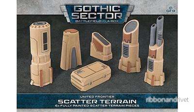 Battlefield in a Box Gothic Sector: United Frontier Scatter Terrain Battlefield in a Box Gothic Sector: United Frontier Scatter Terrain